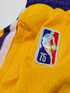 Calção NBA Lakers Amarelo