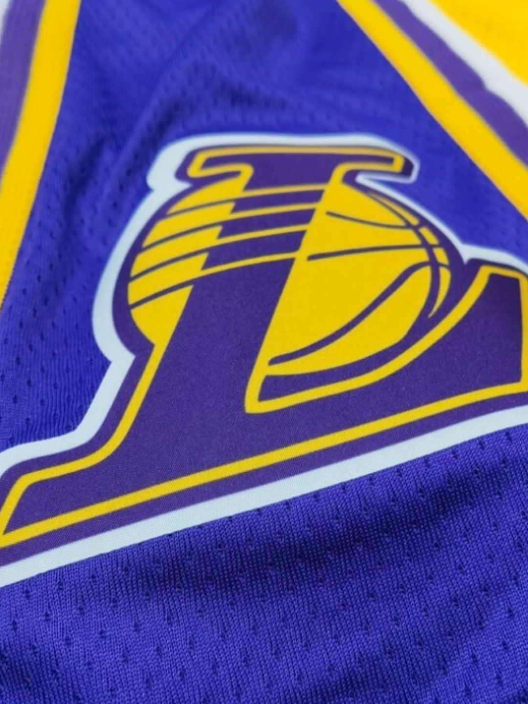 Calção NBA Lakers Amarelo