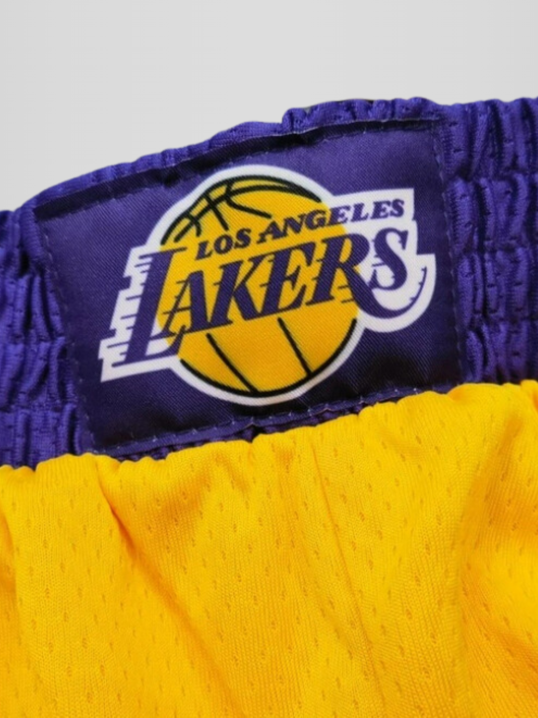 Calção NBA Lakers Amarelo