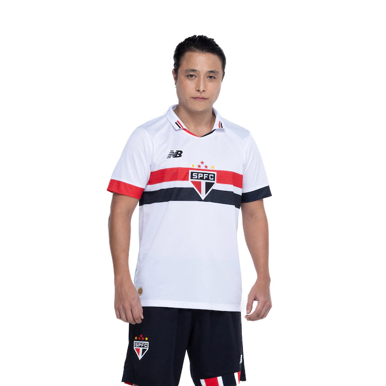 Camisa do São Paulo I 24 New Balance Masculina Torcedor