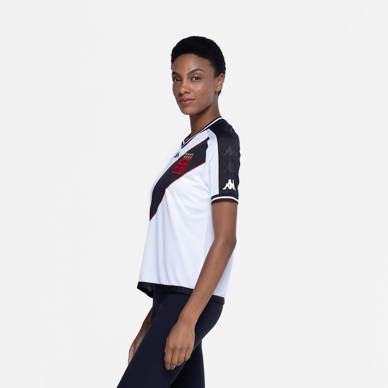 Camisa do Vasco da Gama II 24 Kappa Feminina Torcedora