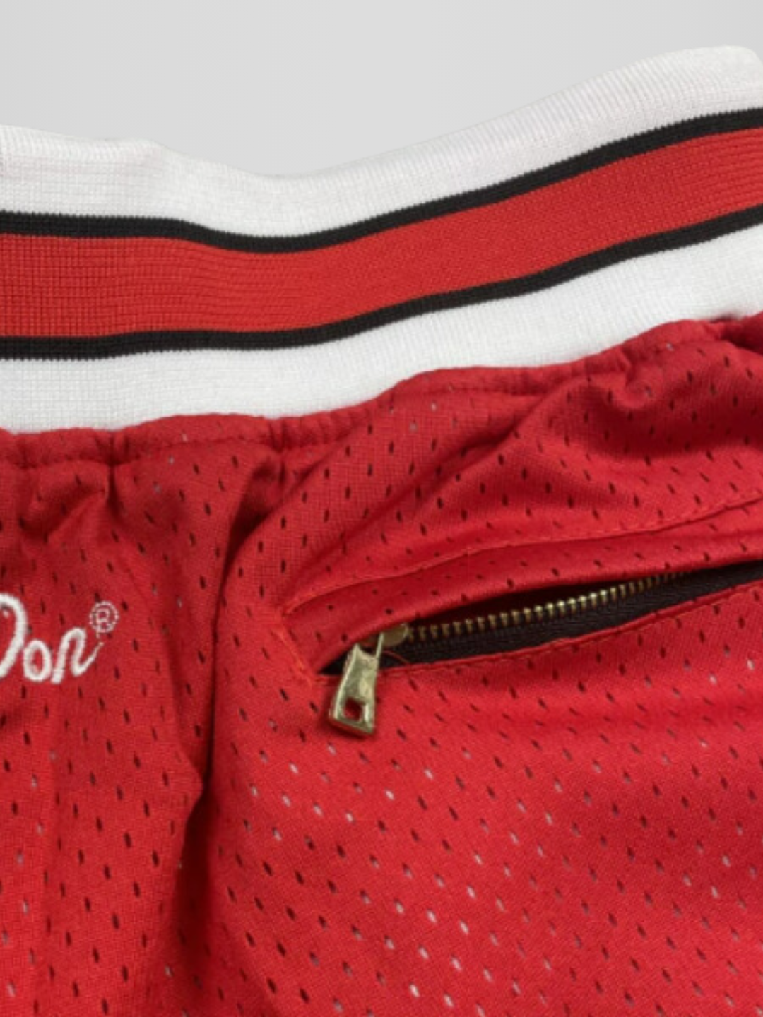 Short Retrô Chicago Bulls Vermelho