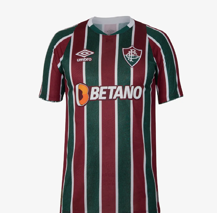 Camisa do Fluminense I 24/25 Umbro Masculina Torcedor