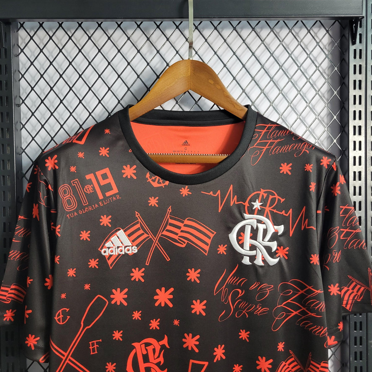 Camisa Flamengo Pré-Jogo 22/23 - Masculina - Outlet Esportes