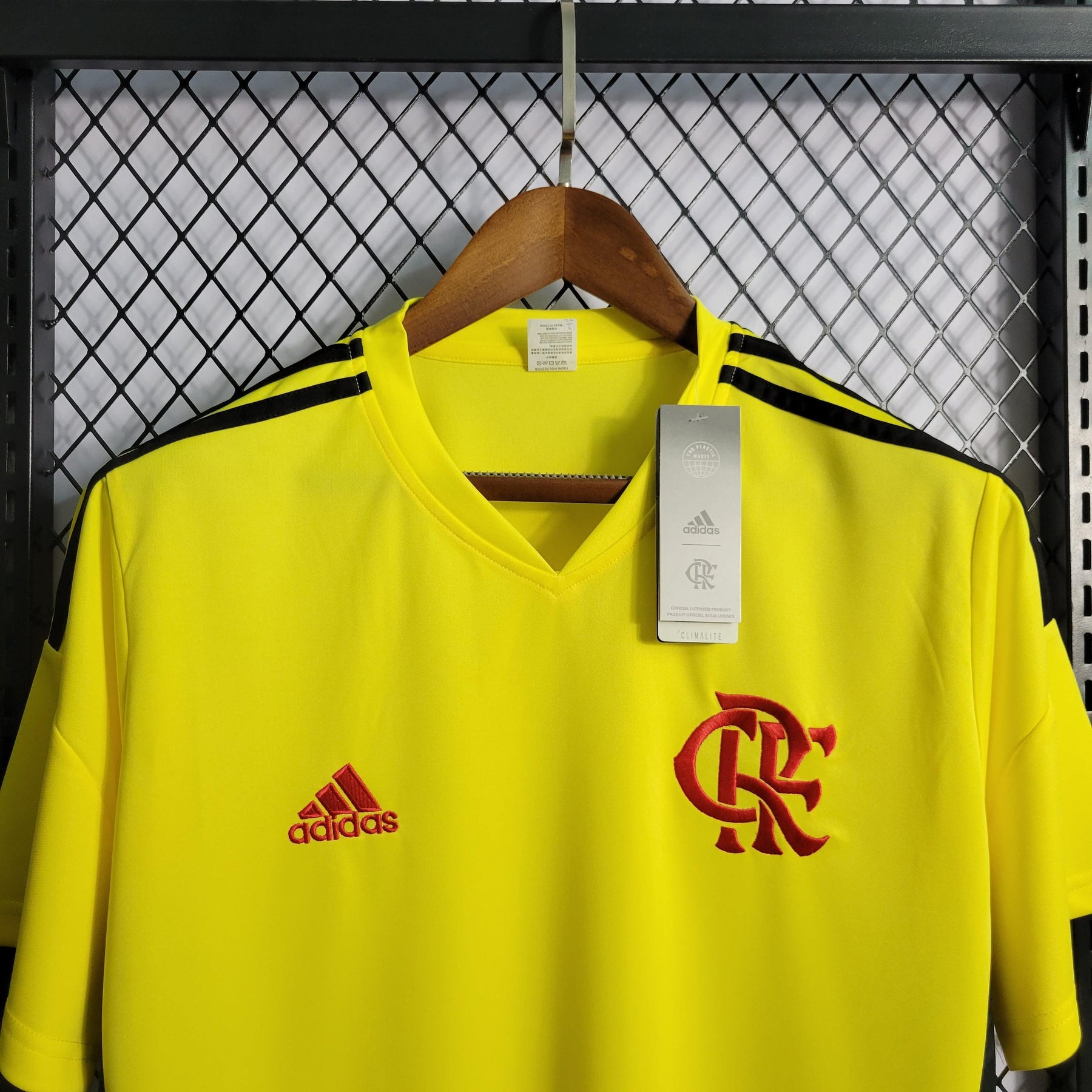 Camisa Flamengo Treino Amarela 22/23 - Masculina - Outlet Esportes