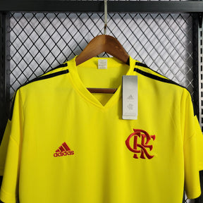 Camisa Flamengo Treino Amarela 22/23 - Masculina - Outlet Esportes