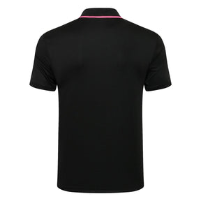 Camisa PSG Polo - Preto/Rosa - Masculina - Outlet Esportes